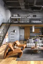 Styl industrialny wykończenia domu