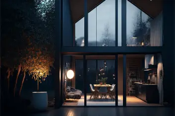 Wnętrze domu w stylu nordic